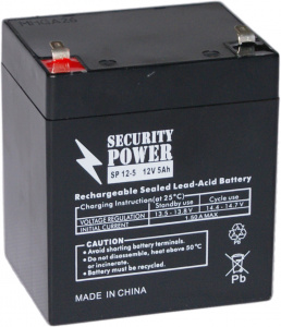 Аккумуляторная батарея Security Power SP 12-5 F2 12V/5Ah