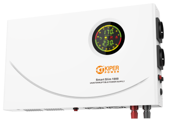 картинка ИБП Kiper Power Smart Slim 1000 (1000VA/600W) от Кипер Трэйд