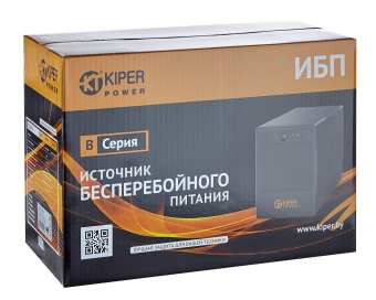 картинка ИБП Kiper Power B650 (650VA/360W) от Кипер Трэйд