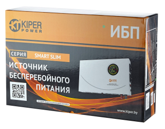 картинка ИБП Kiper Power Smart Slim 500 (500VA/300W) от Кипер Трэйд