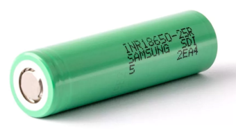 картинка Аккумулятор литий-ионный Samsung INR18650-25R (3.6 В, 2.5 Ач, 20A) от Кипер Трэйд