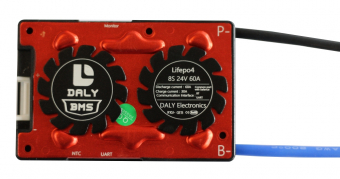 картинка Плата Smart BMS Daly LiFePO4 8S60A 24V 60A Bluetooth от Кипер Трэйд